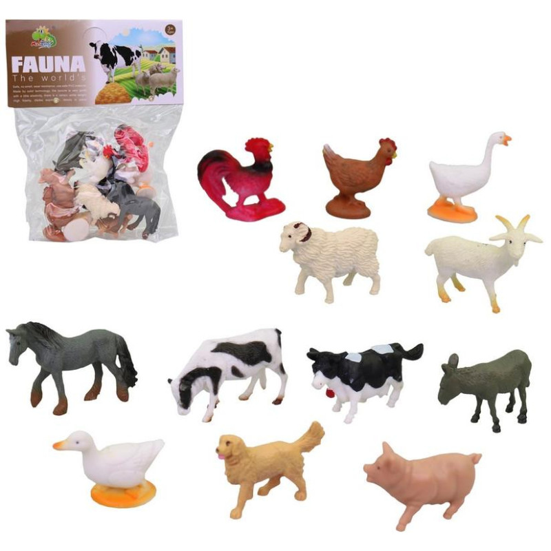 Zvířátka domácí, 5,5 x 4,5 cm