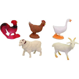 Zvířátka domácí, 5,5 x 4,5 cm