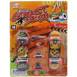 Skate na prst ke škroubování 2 ks, 10 x 3 cm