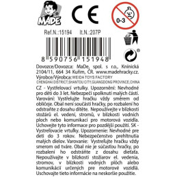 Košík na vystřelení s disky, 20 x 13 x 11 cm