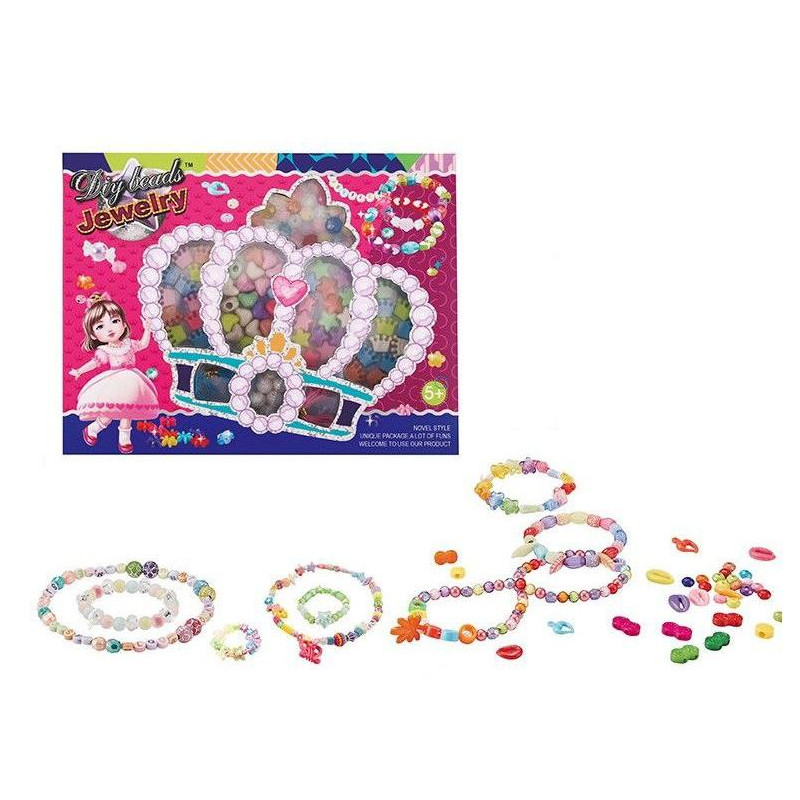 Souprava korálků k navlékání, 17 x 3 x 22 cm