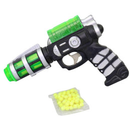 Pistole na kuličky, 18 cm, s náhradními kuličkami, 100 ks