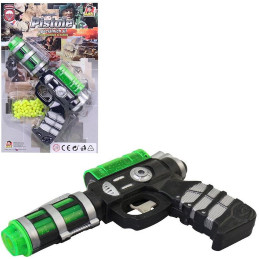 Pistole na kuličky, 18 cm, s náhradními kuličkami, 100 ks