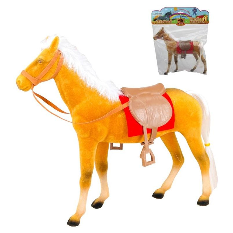 Kůň se sedlem, 35 x 32 x 10 cm