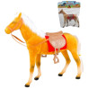 Horse with saddle, 35 x 32 x 10 cm