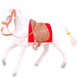 Kůň se sedlem, 18 x 17 x 6 cm