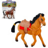 Horse with saddle, 13 x 11 x 3 cm