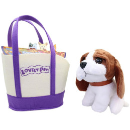 Pejsek s taškou, 18 x 10 cm