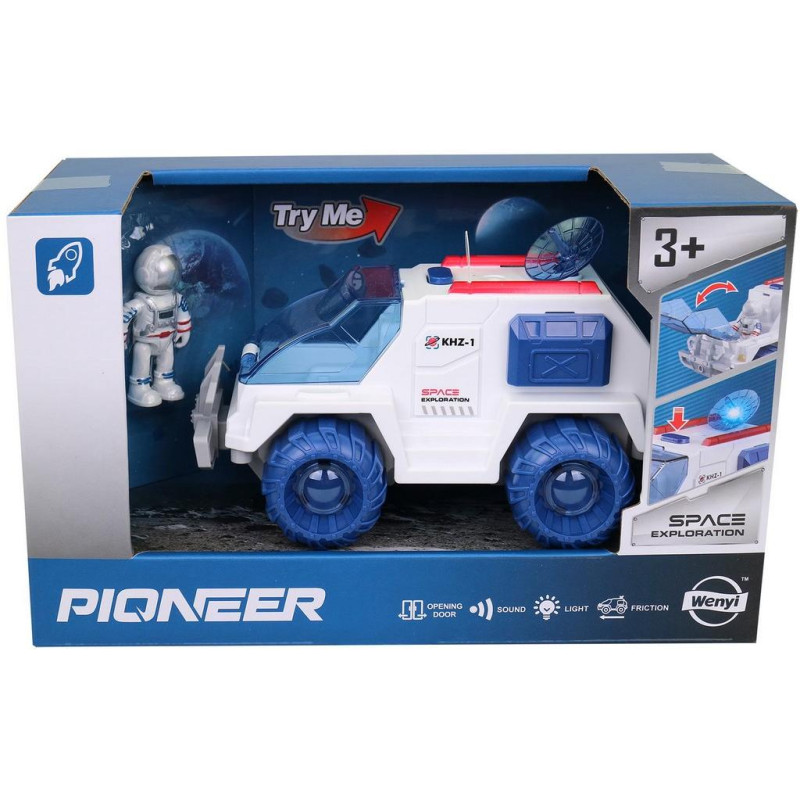 Vesmírné auto, 7,3 x 10,8 x 10,8 cm