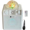 N-GEAR Block Disco Block 410/ 50W/ BT/ Disco LED/ 1x MIC/ White