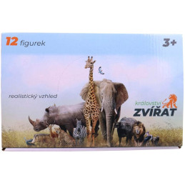 Zvířátka domácí 12 ks  v display  boxu, 12,5 cm