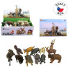 Waldtiere, 12 Stück in Displaybox, 12,5 cm