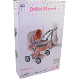 Kočárek s taškou, 41,5 x 11,5 x 65,5 cm