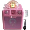 N-GEAR Block Disco Block 410/ 50W/ BT/ Disco LED/ 1x MIC/ Pink