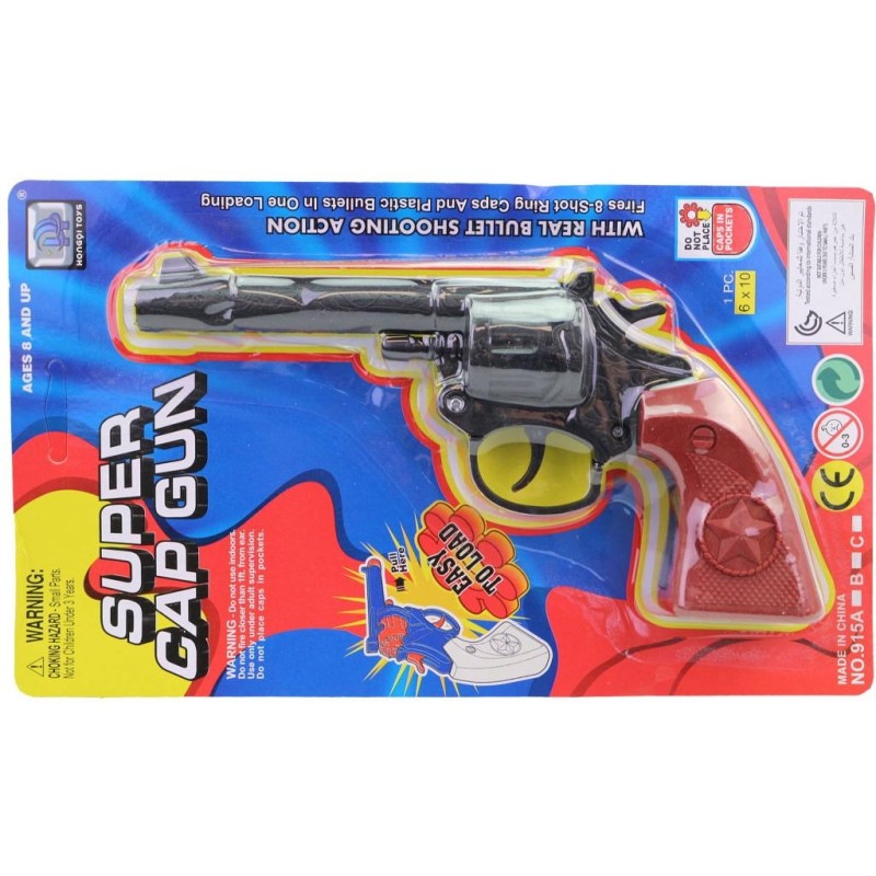 Pistole na kapsle, 12 x 2 x 22 cm