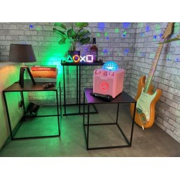 N-GEAR Block Disco Block 410/ 50W/ BT/ Disco LED/ 1x MIC/ Růžová