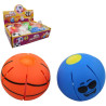 Flashing ball, 12 pcs in display box, 8.5 cm