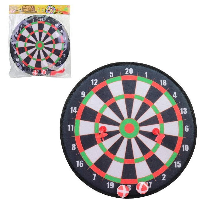 Terč s míčky a šipkami, 42 cm