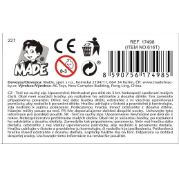 Terč s míčky a šipkami, 42 cm