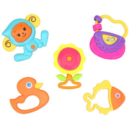 Chrastítka, 5 ks, 8,5 x 10 cm