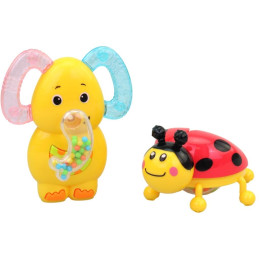 Chrastítka, 2 ks, 12 x 9 cm