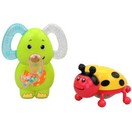 Chrastítka, 2 ks, 12 x 9 cm