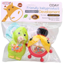 Chrastítka, 2 ks, 12 x 9 cm