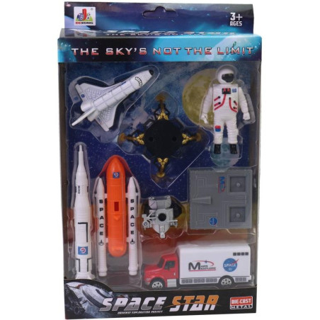 Souprava vesmírná, 8 ks, 27 x 4 x 17 cm