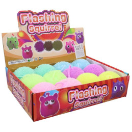 Míček svítící, 9 cm, 6 barev