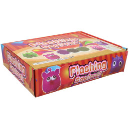 Míček svítící, 9 cm, 6 barev