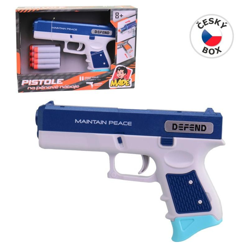 Pistole se softovými náboji, 8 ks