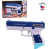 Pistol with soft cartridges, 8 pcs.