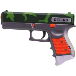Pistole se softovými náboji, 8 ks, 18,5 x 3 x 13 cm