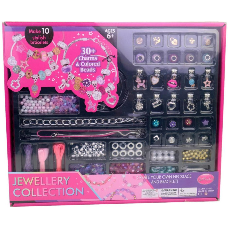 Souprava ke zhotovení řetízků a náramků, 33,5 x 4,5 x 28,5 cm