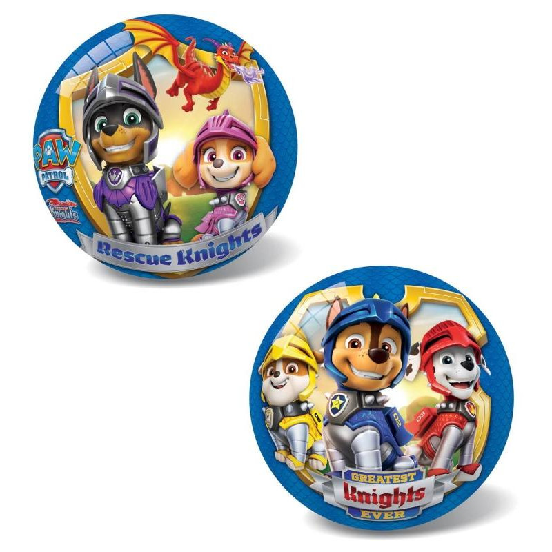 Míč Paw Patrol - Rescue knights, 14 cm