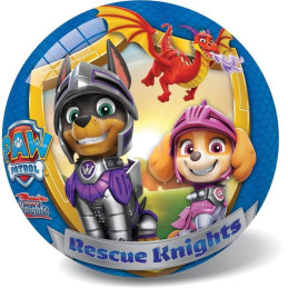 Míč Paw Patrol - Rescue knights, 14 cm