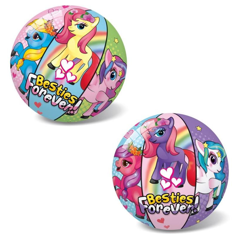 Míč Pony - Besties forever, 23 cm