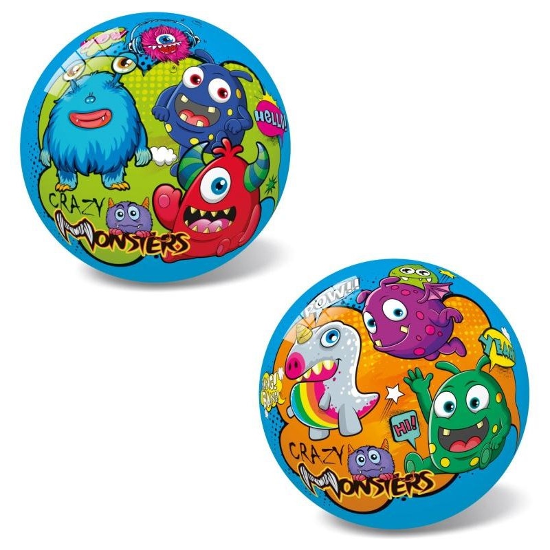 Míč Crazy monster, 14 cm