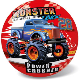 Míč Super Cars - Monster truck, 14 cm