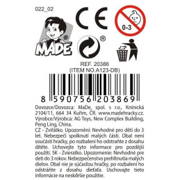 Zvířátko pavouk, 24 ks v display boxu, 13 cm