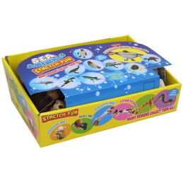 Zvířátko bobr, 24 ks v display boxu, 7 cm