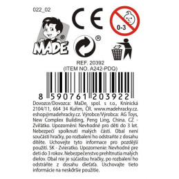 Zvířátko krtek, 24 ks v display boxu, 10 cm