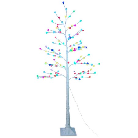 IMMAX NEO LITE SMART vánoční LED strom, RGB+CW, Wi-Fi, TUYA, 180cm