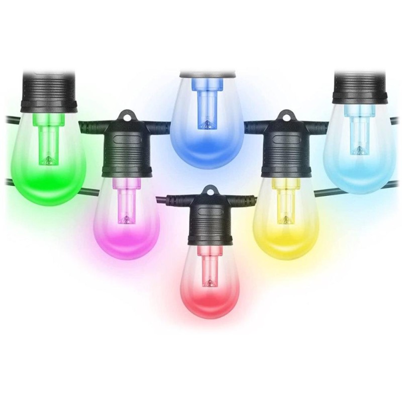 IMMAX NEO LITE SMART venkovní dekorační řetěz girlanda 15W, Wi-Fi, RGB+CCT, IP65, TUYA, 15m