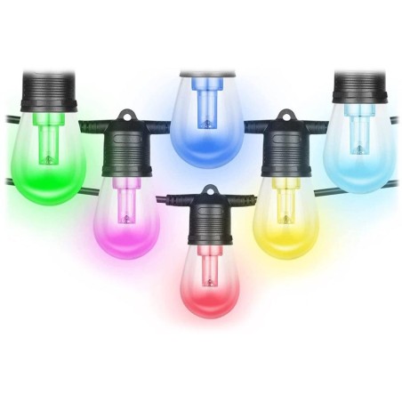 IMMAX NEO LITE SMART venkovní dekorační řetěz girlanda 15W, Wi-Fi, RGB+CCT, IP65, TUYA, 15m