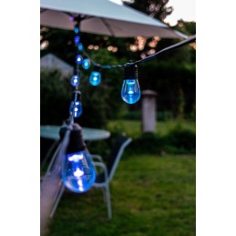 IMMAX NEO LITE SMART venkovní dekorační řetěz girlanda 15W, Wi-Fi, RGB+CCT, IP65, TUYA, 15m