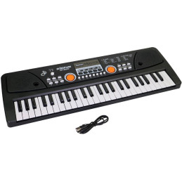 Piáno 49 kláves, mikrofón, 53 x 18 x 5,4 cm