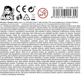 Traktor s vlečkou, šroubovací, 32,5 x 12 x 13 cm