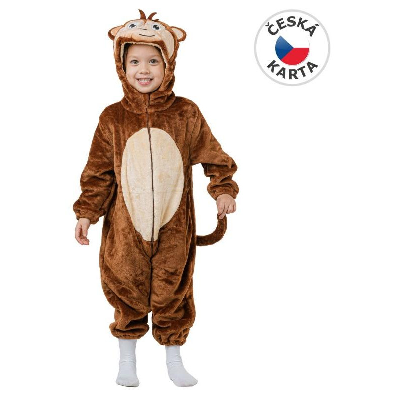 Šaty na karneval - Opička, 80-92cm