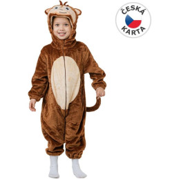 Šaty na karneval - Opička, 92-104cm